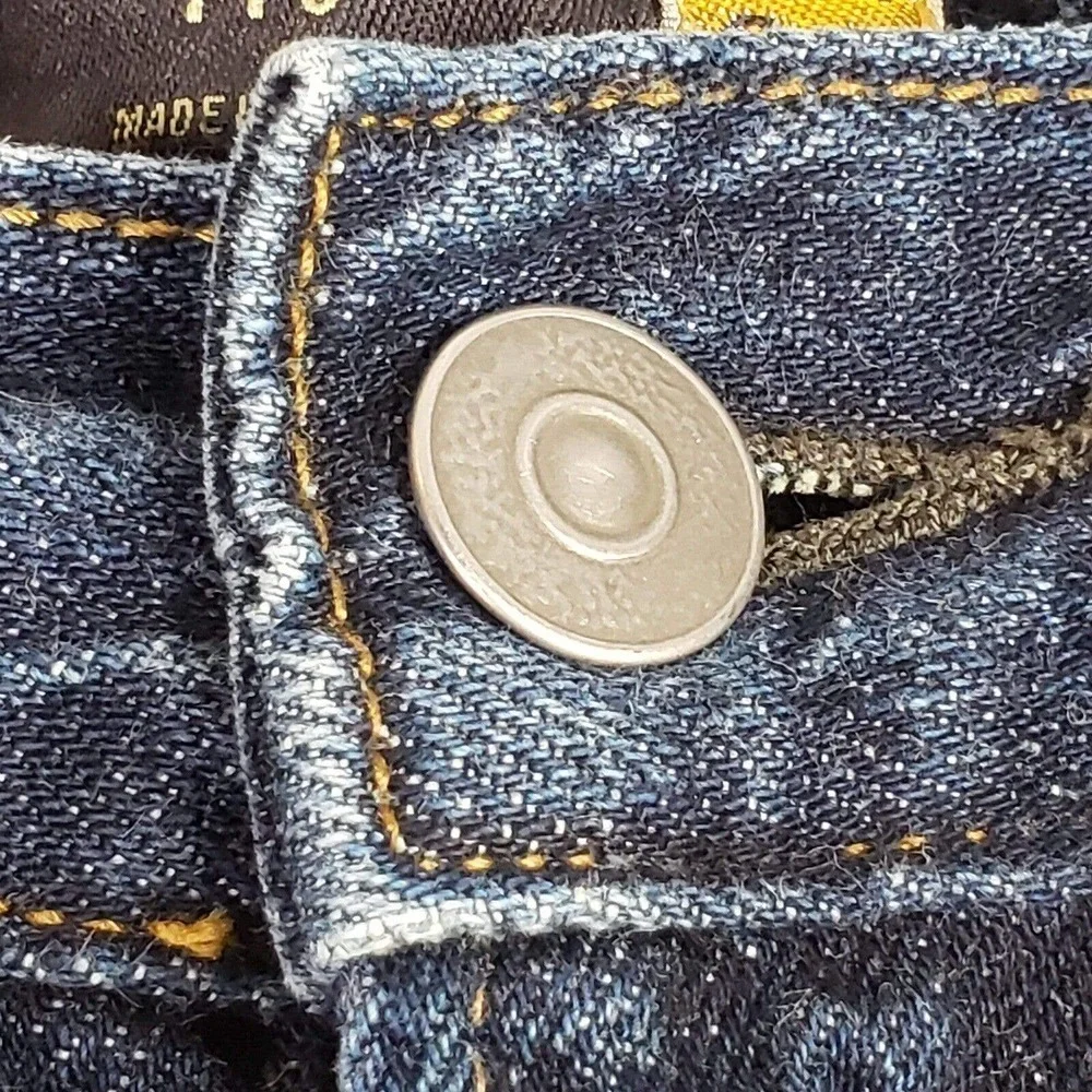 J Crew 770 Kaihara Denim Jeans Mens Size 30X30 Slim Straight Leg Dark Blue Wash